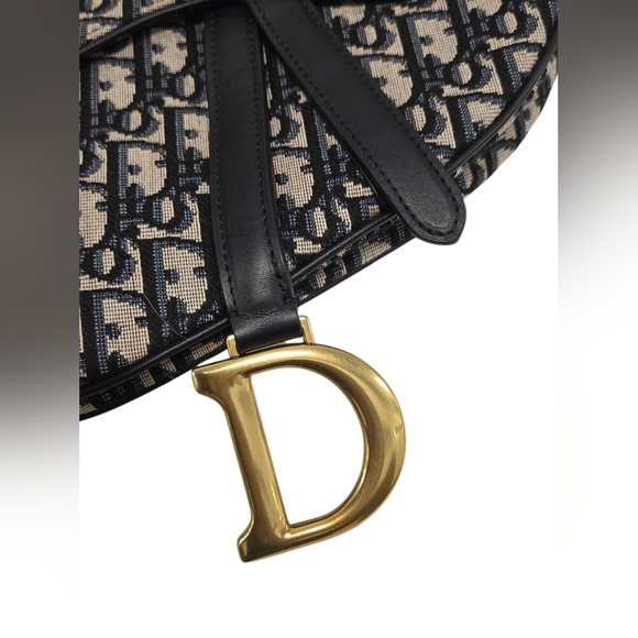 Dior Mini Oblique Saddle Shoulder Bag - Picture 7 of 14